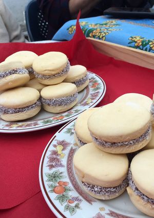 Una foto de Alfajores de maicena SIN MANTECA