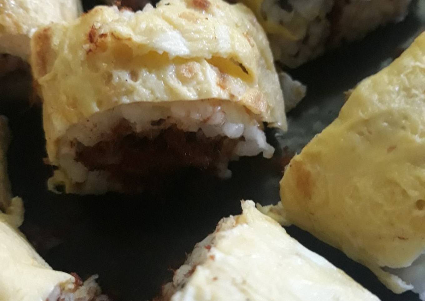 Resep Sushi gulung telur yang Enak Banget
