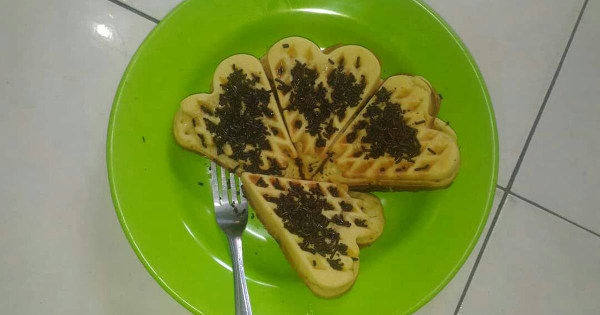Resep Waffle love oleh Dina Risa Kazumi Cookpad