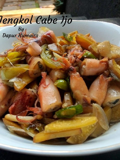 Foto resep Cumi + Jengkol Cabe Ijo