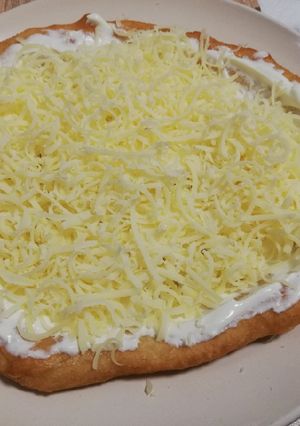 Lángos recept fotója