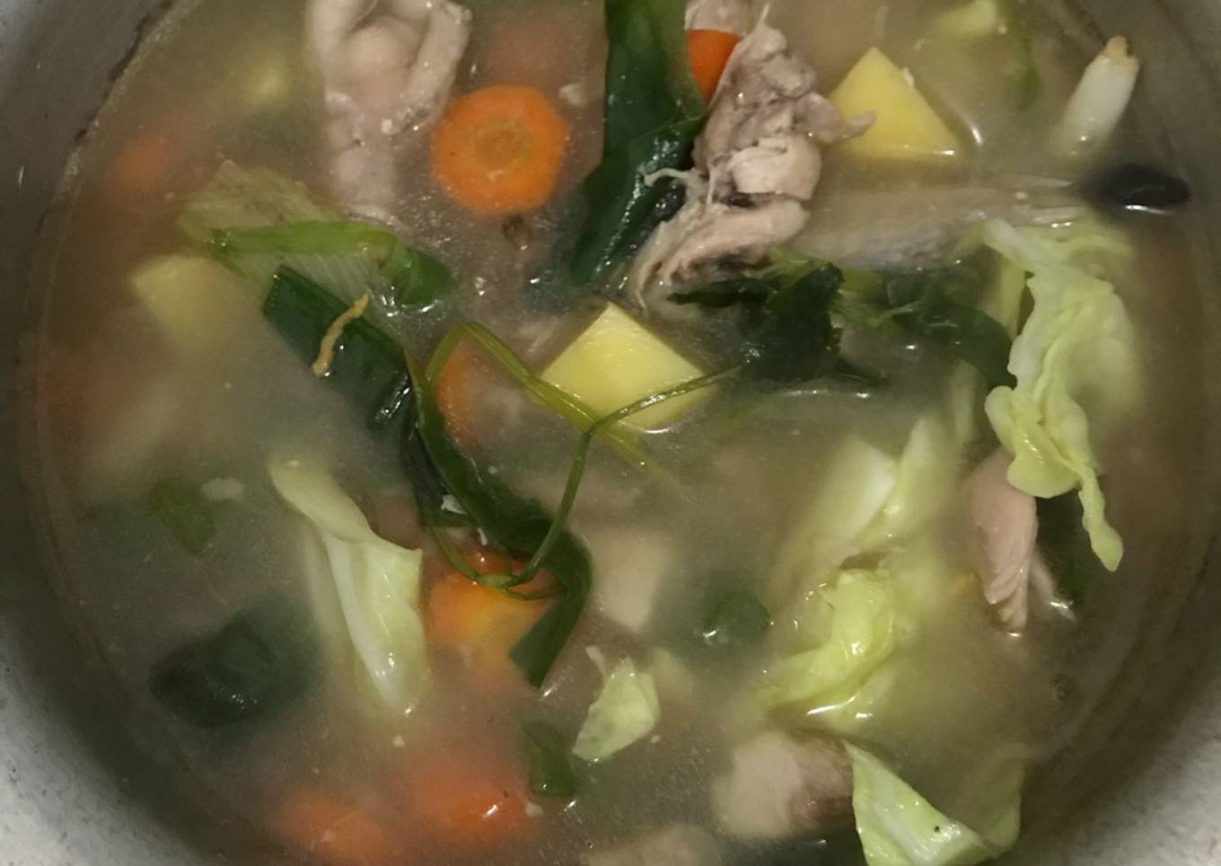 Sup ayam hangat