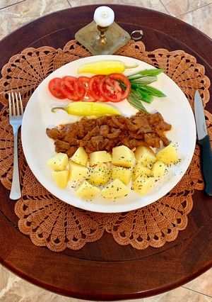 Resztelt máj recept fotója