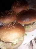 خبز الهمبرغر 🍔🍔 ناجح 100% 😘