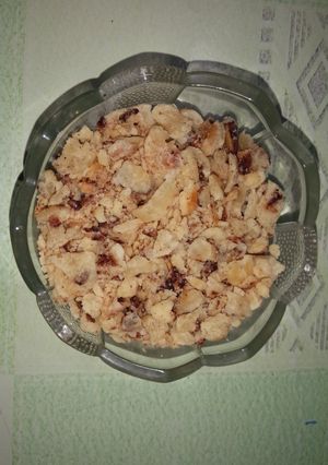 Foto resep Crumble from Half-Baked Pia and Bolen