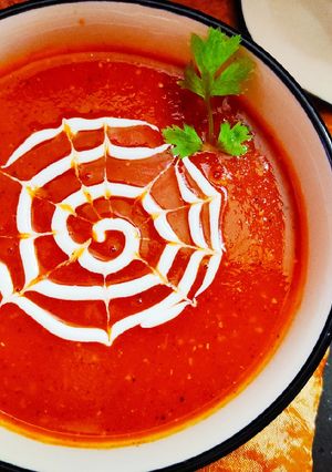 A picture of Tomato soup.