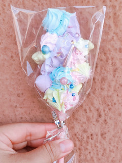 Una foto de Paletas/piruletas de merengue!