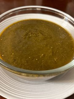 A picture of Green Chili Sauce.