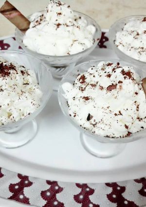 صورة لوصفة آيسكريم بالكيك (بسيط) 😋💓