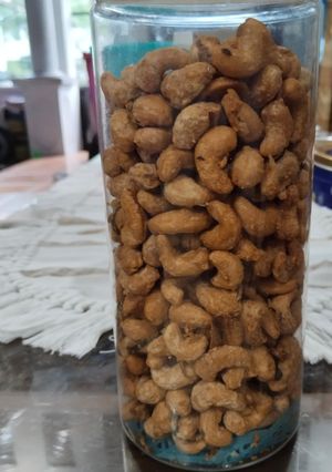 Foto resep Kacang Mede Goreng Renyah dan Krispy