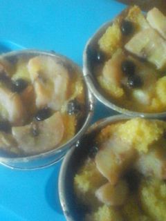 Foto resep Banana Bread Pudding Cup Cake
