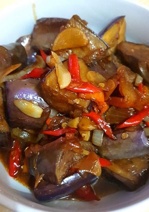Foto resep Terong ungu saus tiram