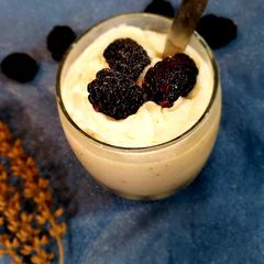 A picture of Banana mousse ❤.