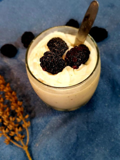 A picture of Banana mousse ❤.