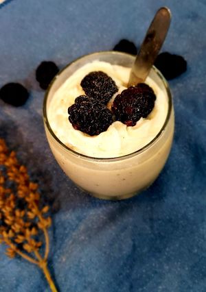 A picture of Banana mousse ❤.