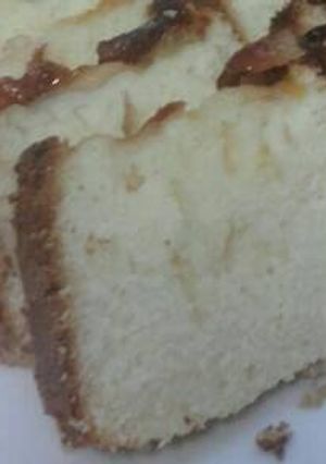 Una foto de Torta de manzana invertida