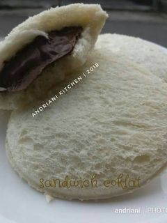 Foto resep Sandwich roti tawar selai coklat