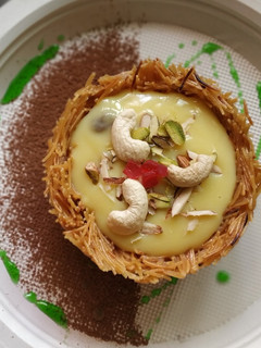 सेवई और कस्टर्ड पाउडर की खीर (Sevai aur custard powder ki kheer recipe in hindi) रेसिपी मुख्य फोटो