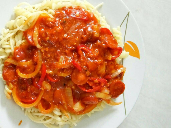 Cara Buat Spagheti bolognaise (saus lafonte) Enak