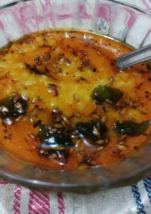 लाल मसूर दाल रेसिपी मुख्य फोटो
