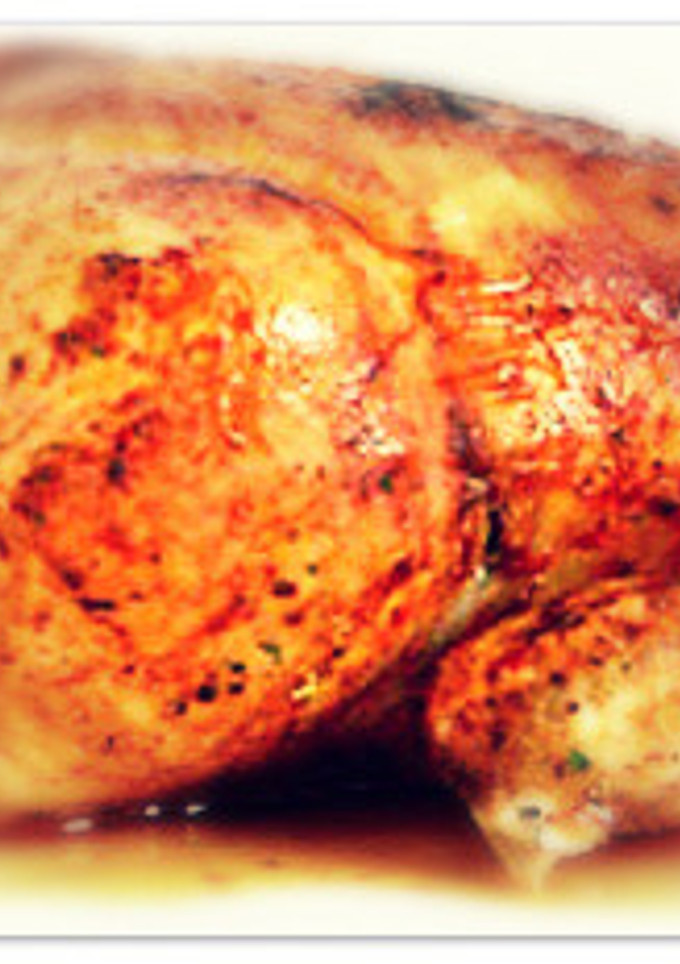 Una foto de Pollo asado