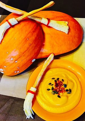 Foto principal de Crema de calabaza de Halloween 🎃🍂🎃