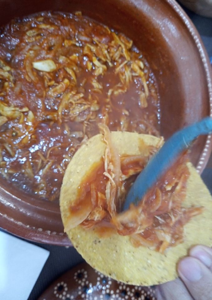 Una foto de Tinga de pollo a la Elizabeth 🍗