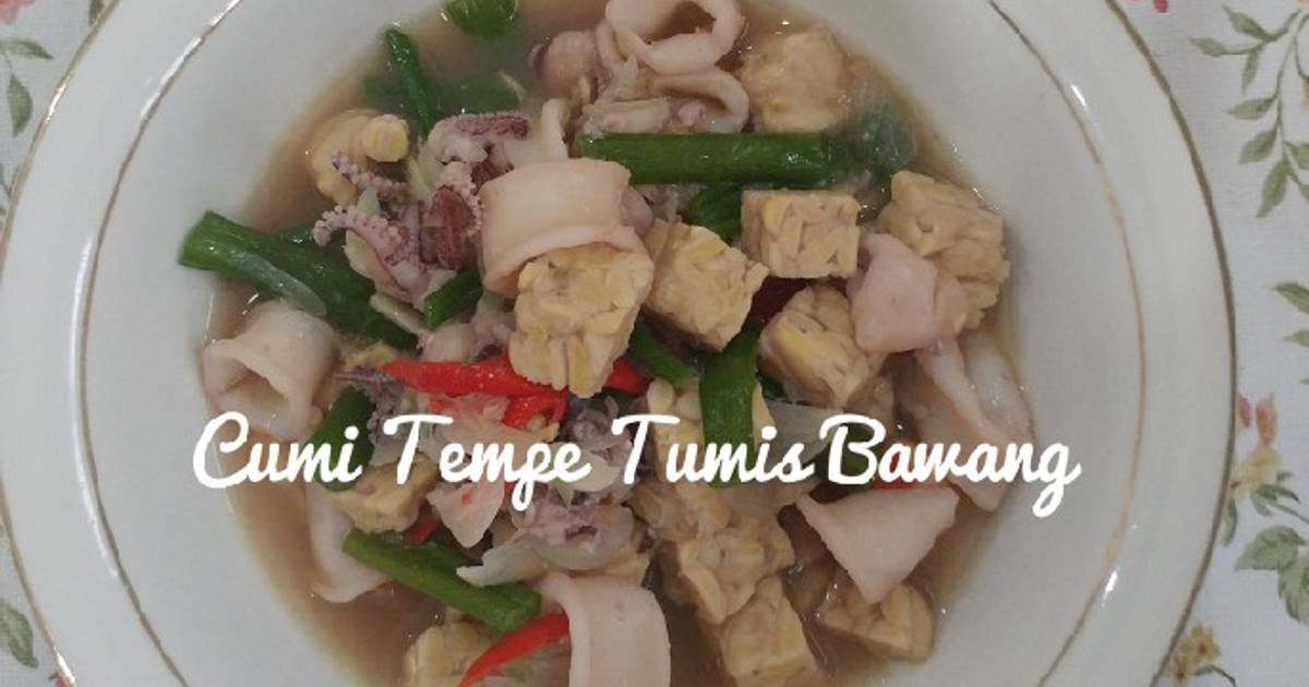 15 Resep Tumis Kembang Bawang Dan Cumi Enak Dan Mudah Cookpad