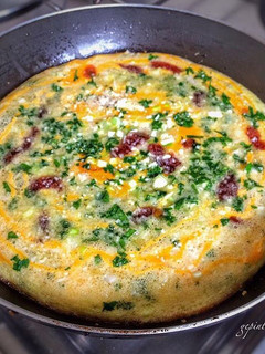 Una foto de Tortilla al estilo propio