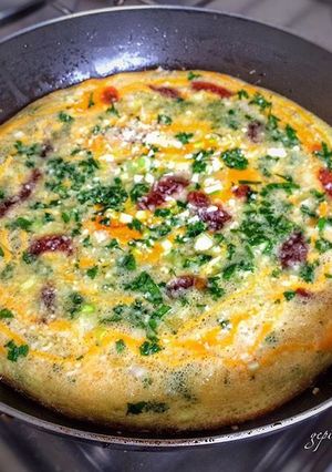 Una foto de Tortilla al estilo propio