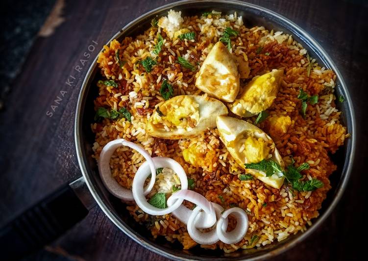 Anda Biryani New style Anda Biryani New style