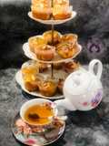 Muffin sữa chua, hạnh nhân