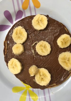 Una foto de Panqueques de banana SIN AZÚCAR