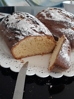 Una foto de Budín de limón