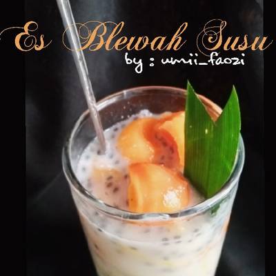 Resep Es Blewah Susu Oleh Umii_Faozi - Cookpad