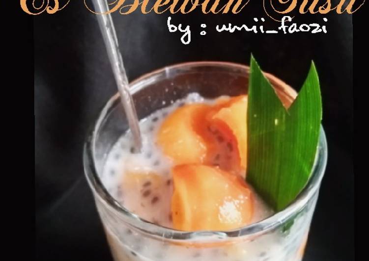 Cara Musim Gugur SempurnaEs blewah susu