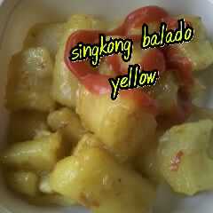 Foto resep Singkong Balado Yellow