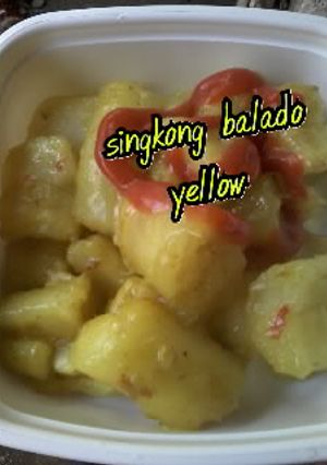 Foto resep Singkong Balado Yellow