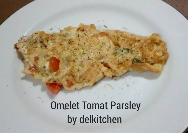 Omelet Tomat Parsley