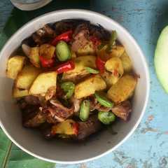 รูปของ Sambel goreng ampela