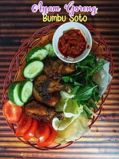 Foto resep Ayam Goreng Bumbu Soto