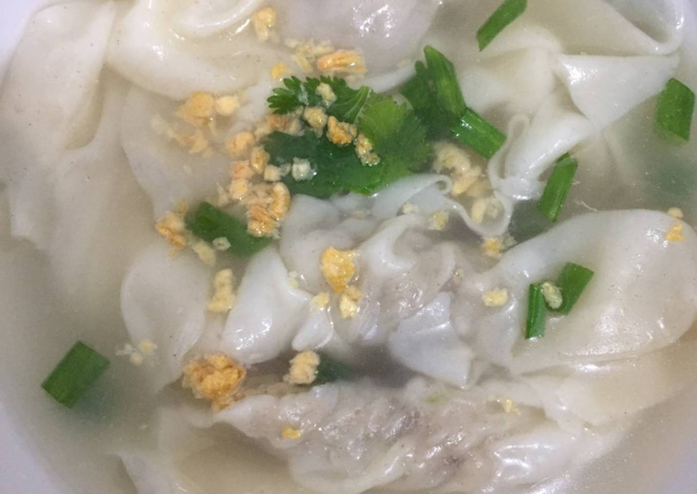Pangsit Kuah (Udang Daging)