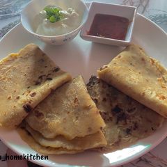 A picture of Aloo Paratha.