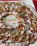 ✨Rosca de hojaldre con manzana 🍏 y Dulce de leche ✨