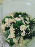 Tumis katuk telur