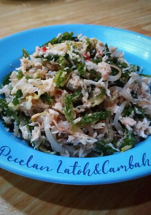 Foto resep Pecelan Kelapa Latoh&Cambah