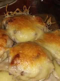 Una foto de Champiñón relleno