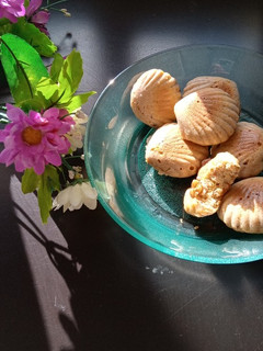 Una foto de "Madeleines" de mandarina🌺