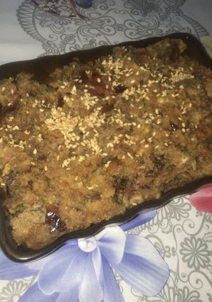 صورة لوصفة قشد بالتمر والقشطه 😋