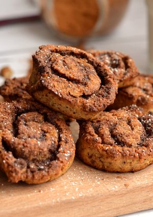 Paleo fahéjas csigák recept fotója